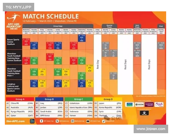 2023亚洲杯中国队赛程全面解析及晋级之路展望 2023亚洲杯中国队赛程全面解析及晋级之路展望